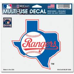 Texas Rangers " T " Precision Cut Decal