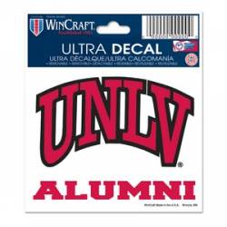 University of Nevada-Las Vegas UNLV Rebels Alumni - 3x4 Ultra Decal