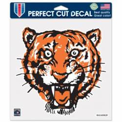 Detroit Tigers Retro Logo - 8x8 Full Color Die Cut Decal