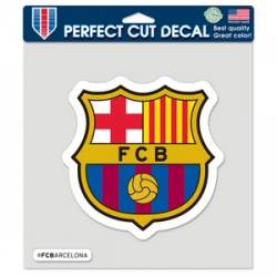 FC Barcelona - 8x8 Full Color Die Cut Decal