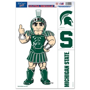 Michigan State University Spartans - Set of 4 Ultra Decals at Sticker ...