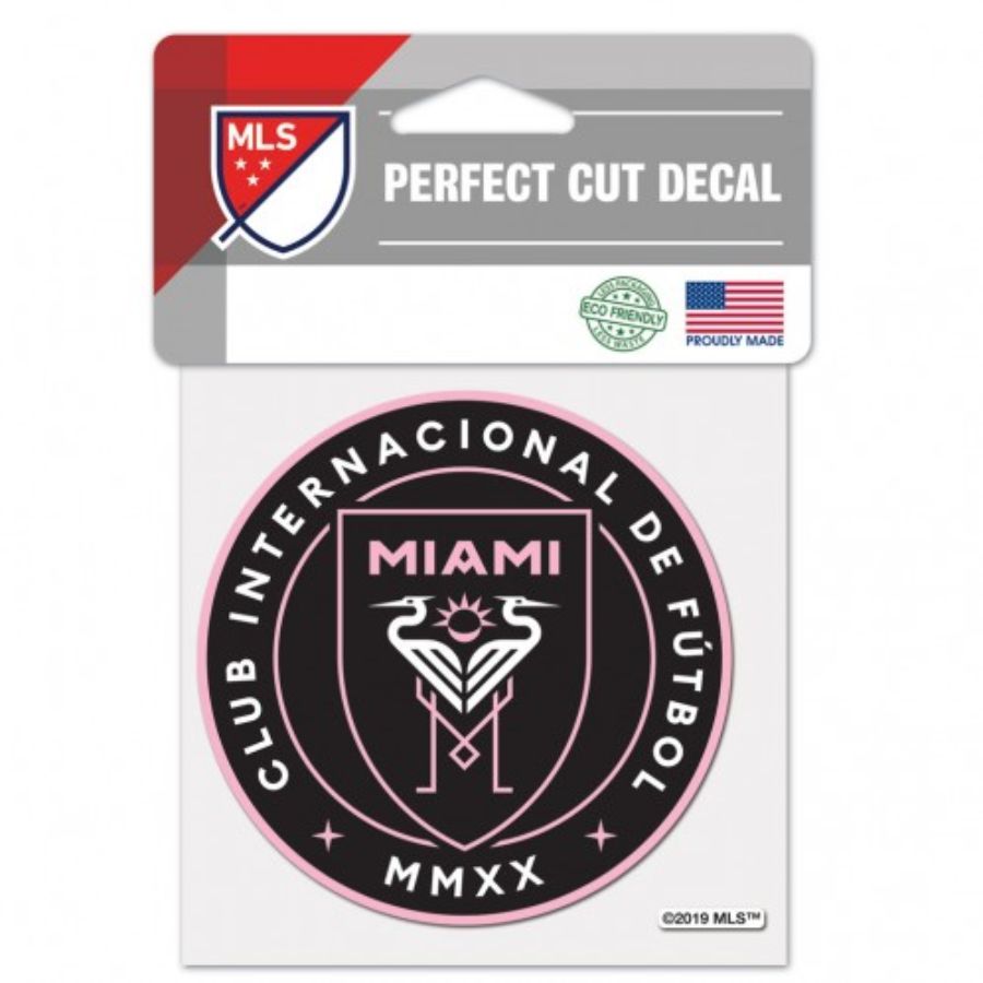 Inter Miami CF - 4x4 Die Cut Decal at Sticker Shoppe