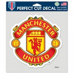 Manchester United - 8x8 Full Color Die Cut Decal