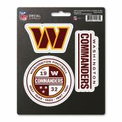 Washington Commanders Sticker Decal 5 Inch Flat Vinyl Die Cut Auto