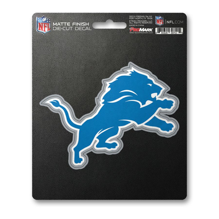 Detroit Lions - Vinyl Matte Sticker at Sticker Shoppe