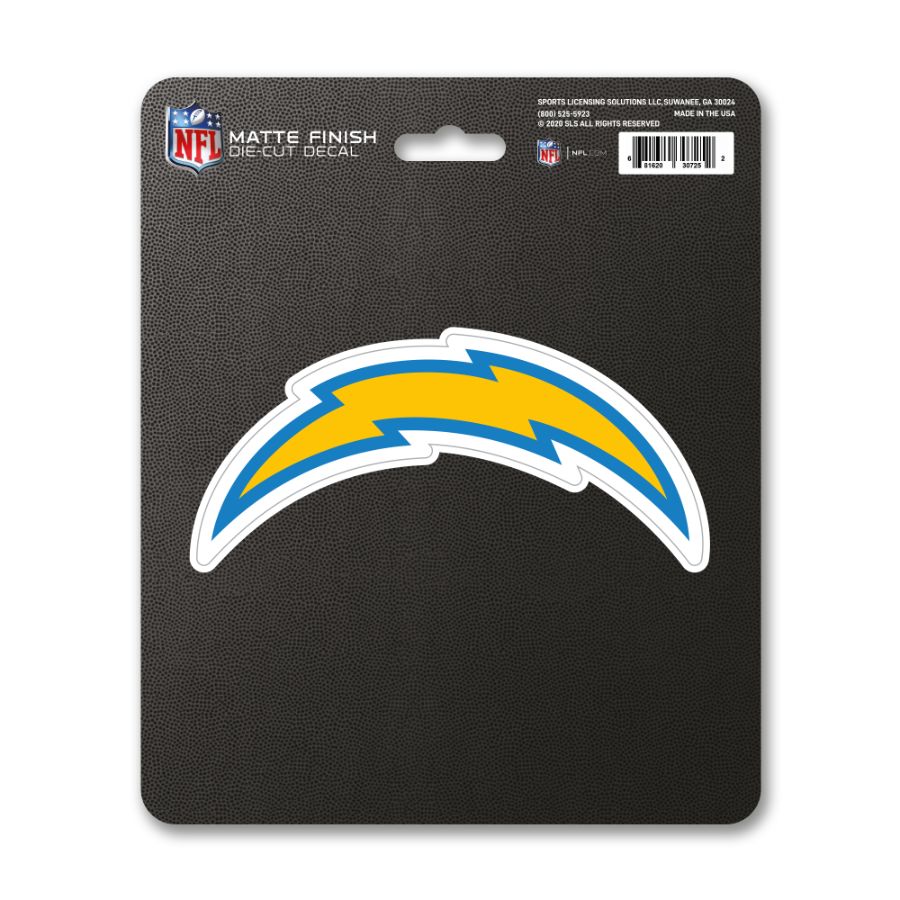 Los Angeles Chargers - Vinyl Matte Sticker at Sticker Shoppe