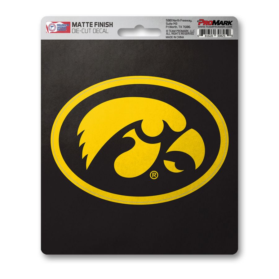 University of Iowa Hawkeyes - Vinyl Matte Sticker at Sticker Shoppe