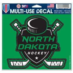 University Of North Dakota Fighting Hawks Hockey - 4.5x5.75 Die Cut Multi Use Ultra Decal