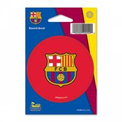 FC Barcelona - 3x3 Round Vinyl Sticker