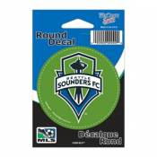 Seattle Sounders - 3x3 Round Vinyl Sticker