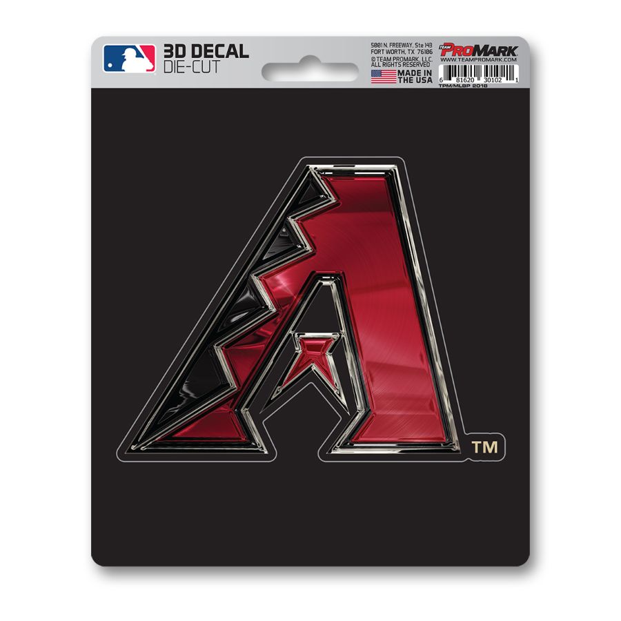 Arizona Diamondbacks - 3D Vinyl Sticker At Sticker Shoppe