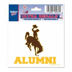 University Of Wyoming Cowboys Alumni - 3x4 Ultra Decal