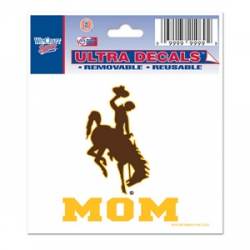 University Of Wyoming Cowboys Mom - 3x4 Ultra Decal