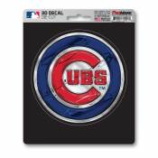 Chicago Cubs - 3D Vinyl Sticker