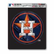 Houston Astros Retro Vintage Logo - Sheet Of 3 Triple Spirit