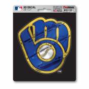 Milwaukee Brewers - 3D Vinyl Sticker