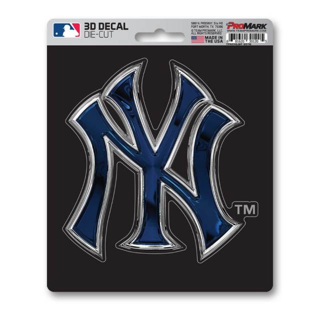 New York Yankees Emblem Logo Type Die-Cut STICKER