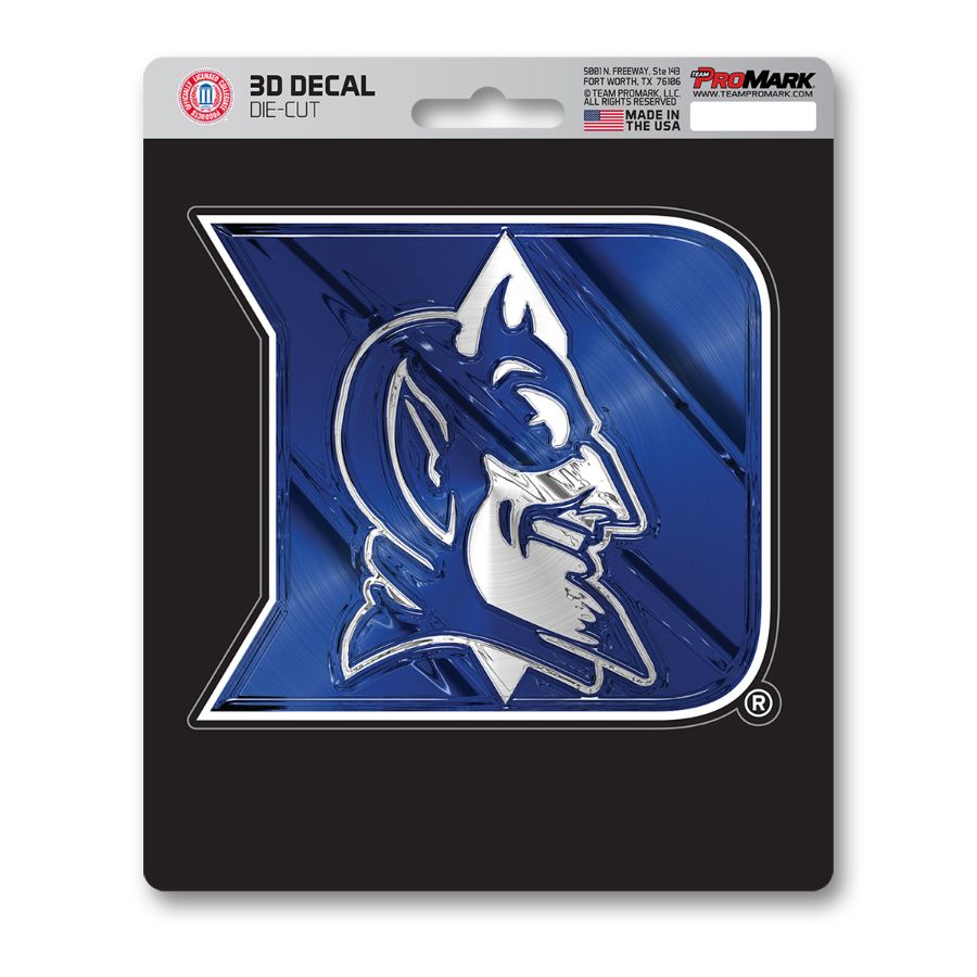 Duke University Blue Devils - Vinyl 3D Sticker at Sticker Shoppe