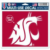 Washington State University Cougars - 4.5x5.75 Die Cut Multi Use Ultra Decal