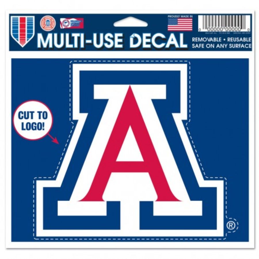 University Of Arizona Wildcats - 4.5x5.75 Die Cut Multi Use Ultra Decal ...