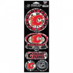 Calgary Flames - Prismatic Decal Set