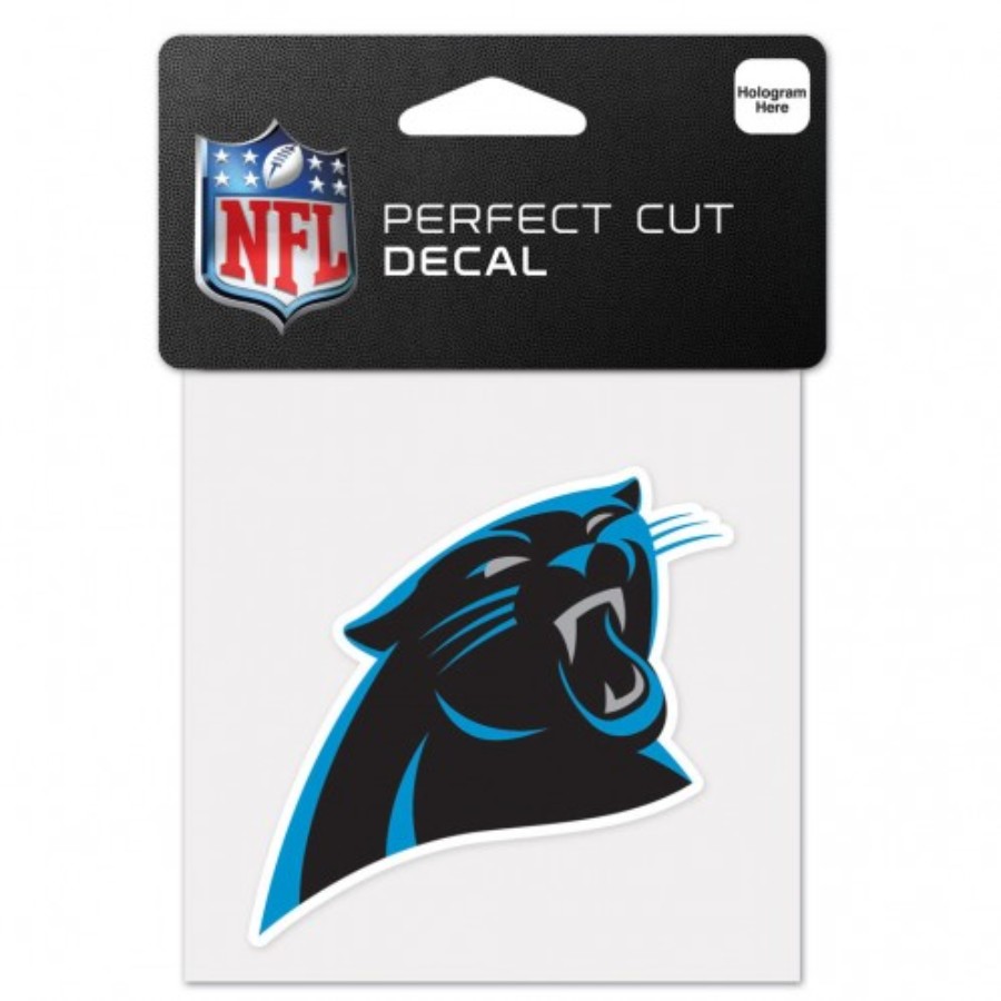 Carolina Panthers Logo - 4x4 Die Cut Decal At Sticker Shoppe