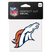 Denver Broncos Logo - 4x4 Die Cut Decal