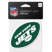 New York Jets Retro Plane Logo - 4x4 Die Cut Decal at Sticker Shoppe