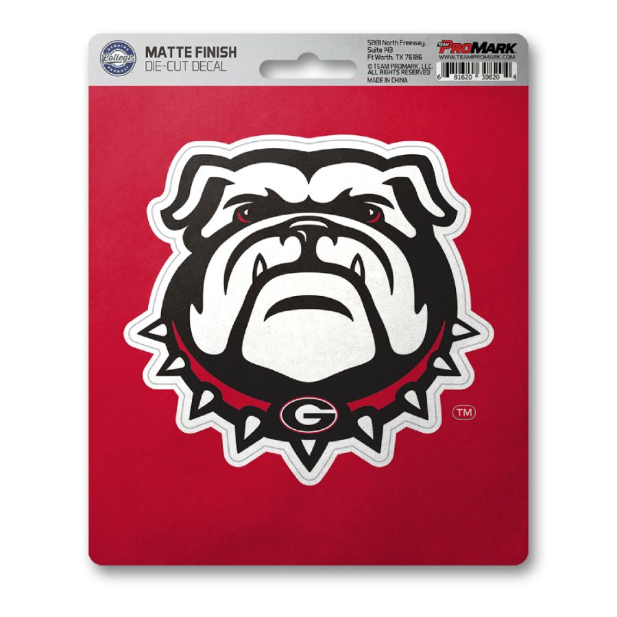 University of Georgia Bulldogs - Vinyl Matte Sticker at Sticker Shoppe