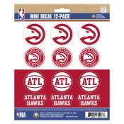 Atlanta Hawks - Set Of 12 Sticker Sheet