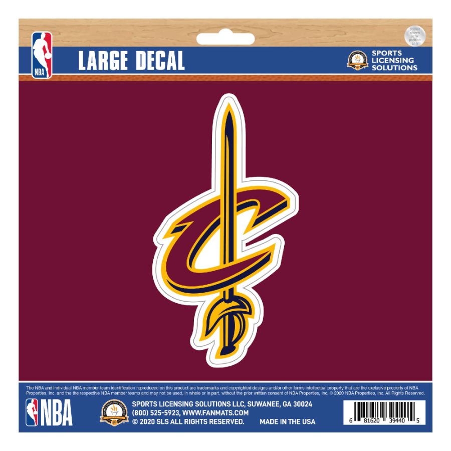 Cleveland Cavaliers Logo - 8x8 Vinyl Sticker at Sticker Shoppe