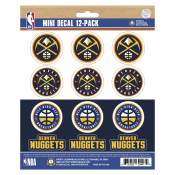 Denver Nuggets - Set Of 12 Sticker Sheet