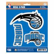 Orlando Magic - Set Of 3 Sticker Sheet