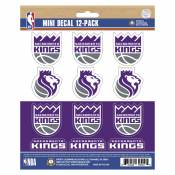 Sacramento Kings - Set Of 12 Sticker Sheet