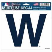 Chicago Cubs W Logo - 5x6 Ultra Decal