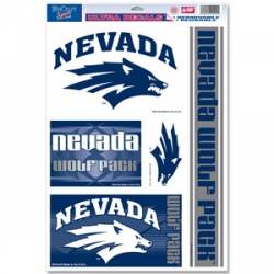 University of Nevada-Reno Wolfpack - Set of 5 Ultra Decals