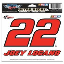 Joey Logano #22 - 5x6 Ultra Decal