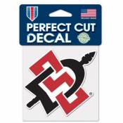 San Diego State University Aztecs - 4x4 Die Cut Decal