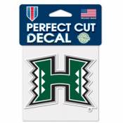 University Of Hawaii Warriors - 4x4 Die Cut Decal