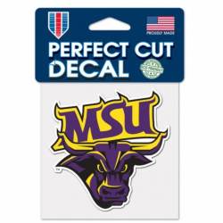 Minnesota State University Mankato Mavericks - 4x4 Die Cut Decal