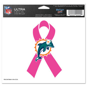 AJ Francis Sideline Worn & Signed Miami Dolphins Breast Cancer Awareness  New Era 59Fifty Cap