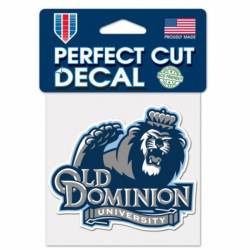 Old Dominion University Monarchs - 4x4 Die Cut Decal