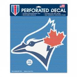 Toronto Blue Jays - 12x12 Perforated Shade Decal