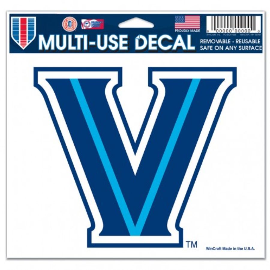 Villanova University Wildcats - 5x6 Ultra Decal At Sticker Shoppe