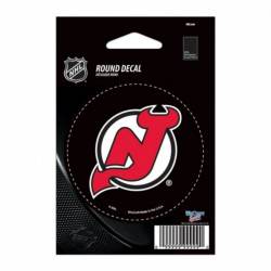 New Jersey Devils - 3x3 Round Vinyl Sticker