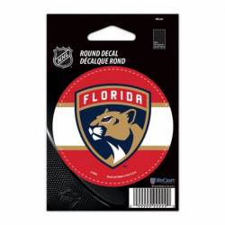 Florida Panthers - 3x3 Round Vinyl Sticker