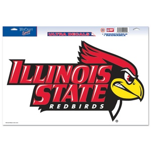 Illinois State University Redbirds - 11x17 Ultra Decal at Sticker Shoppe