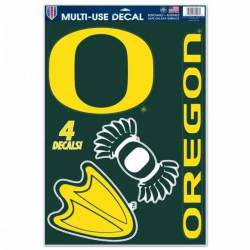 University Of Oregon Ducks - Set Of 4 Ultra Decals
