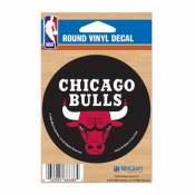 Chicago Bulls - 3x3 Round Vinyl Sticker