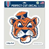 Auburn University Tigers Retro Mascot - 8x8 Full Color Die Cut Decal